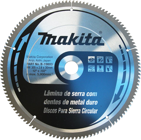 Disco de serra circular 305x30x120D B-19803 MAKITA