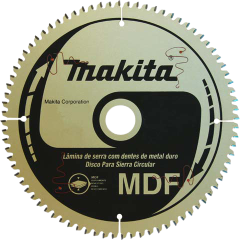 Disco de serra circular vídea 300mm MDF B-49591 MAKITA