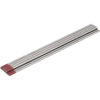 Eletrodo tungstênio 2,4mm 2% tório vermelho VONDER