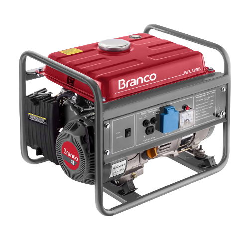 Gerador à gasolina 4T B4T-1300 (110/220V) BRANCO