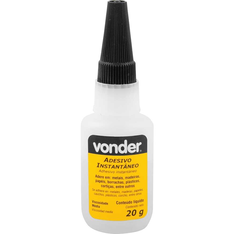 Adesivo instantâneo 20g Vonder